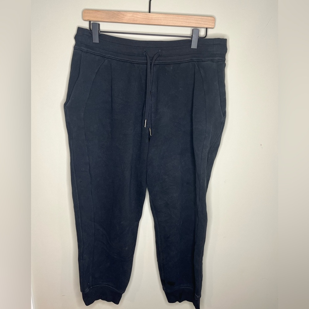 Scuba Cropped jogger Black 10
